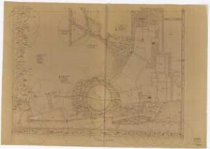 Haus und Garten Paul Neuerburg, Köln-Marienburg: Lageplan Teil 2, Gehölz- und Staudenbepflanzung 1:50