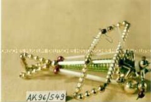 Gablonzer Christbaumschmuck - Flugzeug