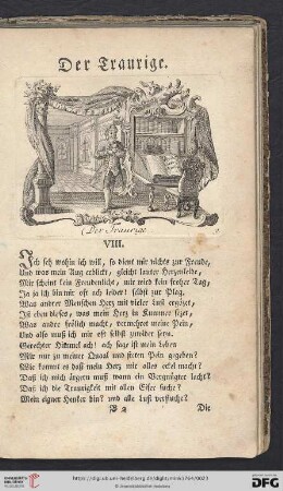 VIII. Der Traurige