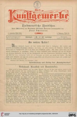 2. September-Heft 1894