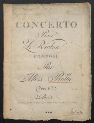 Concerto pour le violon