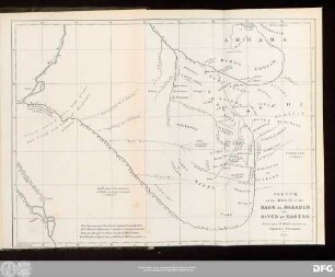 Sketch of the Basin of the Bahr El Makadeh Or River Of Habesh.