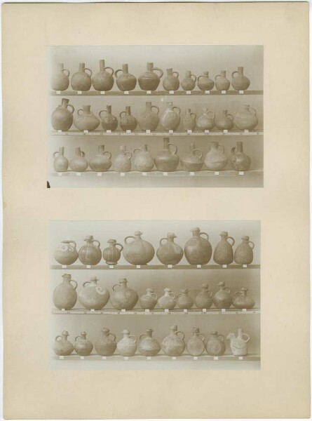 Vases en terre cuite (collection Brüning)