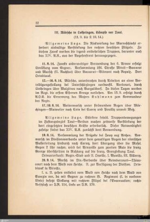 III. Märsche in Lothringen, Kämpfe vor Toul