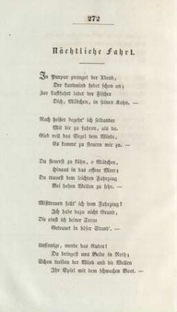 Nächtliche Fahrt