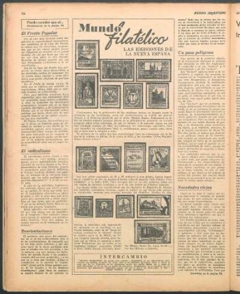 Las emisiones de la nueva España