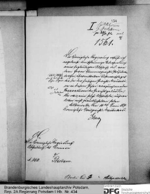 Bauten und Reparaturen an den Gebäuden der zum Kreisgericht Berlin gehörenden Gerichtskommissionen Oranienburg, Altlandsberg, Berlin, Liebenwalde, Trebbin, Zossen, Mittenwalde, Köpenick, Charlottenburg, Königs Wusterhausen