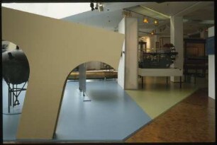 Sonderausstellung "Aufgetaucht" von 1996, Ausstellungsraum