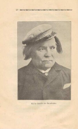 Martin Bendix als Bauarbeiter
