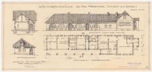Garten Fraenkel, Berlin-Kladow: Wirtschaftsgebäude, 1:100