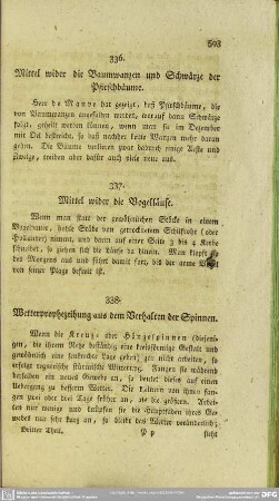 336. Mittel wider die Baumwanzen und Schwärze der Pfirschbäume