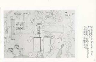 Reitschule (Diplomarbeit bei Karl Wilhelm Ochs): Grundriss Erdgeschoss 1:200