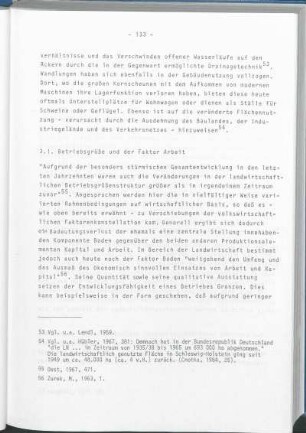 3.1. Betriebsgröße und der Faktor Arbeit