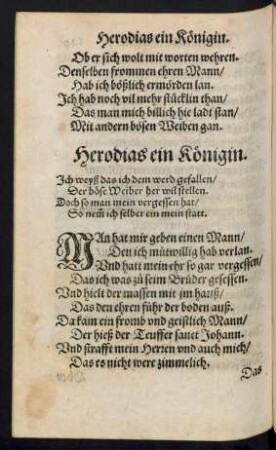 Herodias ein Königin.
