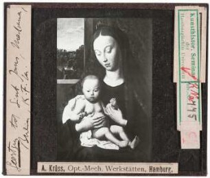 Geertgen tot St. Jans: Madonna. Berlin, Kaiser-Friedrich-Museum