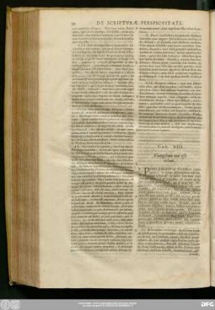 Cap. VIII. Evangelium non esse tectum.