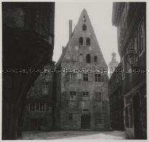 Nördlingen, Zindelgasse, Giebelhaus