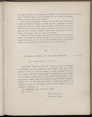 LI. Annibal Iberti au duc de Mantoue. Valladolid, 19 octobre 1603