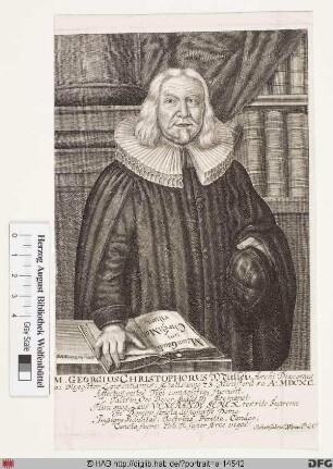 Bildnis Georg Christoph Müller