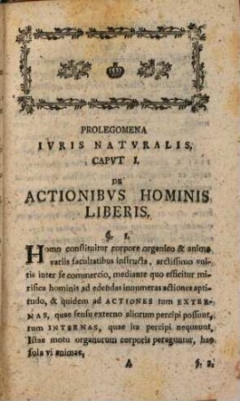 Prolegomena juris naturalis