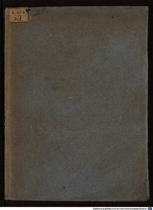Matthaei Camariotae Synopsis rhetoricae