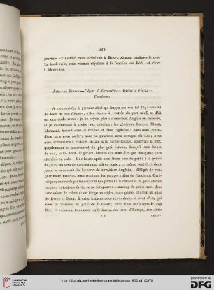 Retour en France. - Départ d'Alexandrie. - Arrivée à Fréjus. - Conclusion