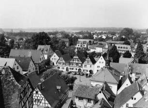 Gesamtanlage Altstadt Zwingenberg; Zwingenberg, Am kleinen Berg, Arresthausgasse, Auf dem Berg, Darmstädter Straße...