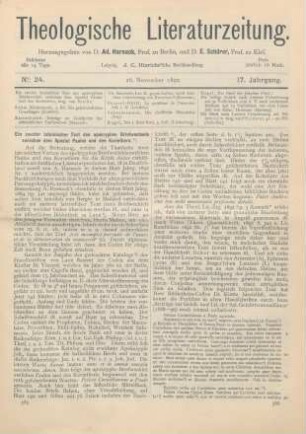 585-588 Ein zweiter lateinischer Text des apokryphen Briefwechsels zwischen dem Apostel Paulus und den Korinthern