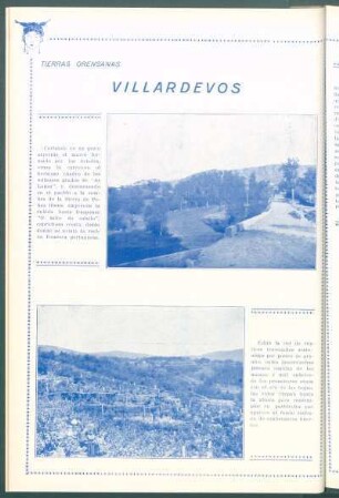 Tierras orensanas : Villardevos