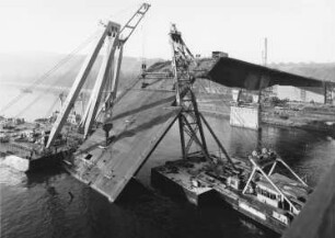 Einsturz Südbrücke 1971 Koblenz/Rhein