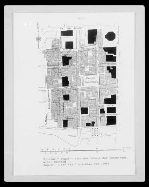 Florenz, Umbauplan der Innenstadt