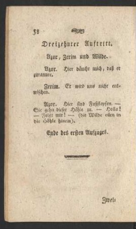 Dreizehnter Auftritt