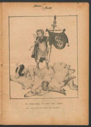 El emblema de oro del amor [Ilustración]