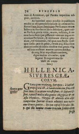 Hellenica, Sive Res Graecorum.