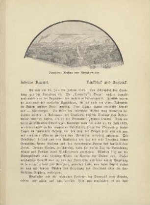 Zahntes Kapitel. Rückblick und Ausblick