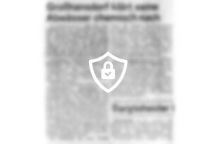 Großhansdorf klärt seine Abwässer chemisch nach