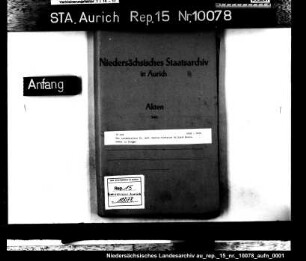 Der Landphysikus Dr. med. Gustav Dietrich Hillard Steinbömer in Norden