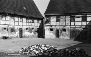 Klipphausen-Lampersdorf. Obermühle, Hofansicht