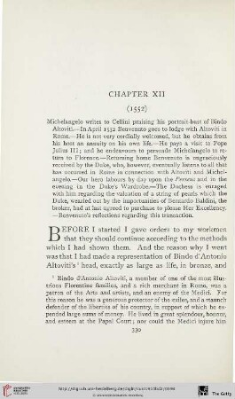Chapter XII (1552)