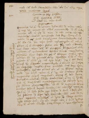 58-59, 13.8.1564 (vesperi), Coena Dom.