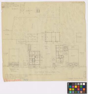 Reichenfelde (Kreis Königsberg/Neumark): Hof Johannes Stargard. Lageplan