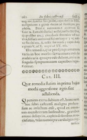 Cap. III. Quæ remedia statim in prima hujus morbi aggressione ægris sint adhibenda.