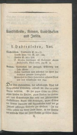 I. Hadersleben, Amt