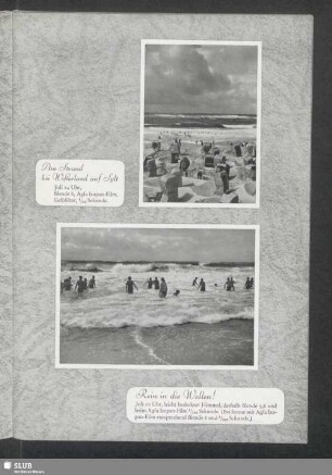 Am Strand bei Westerland auf Sylt