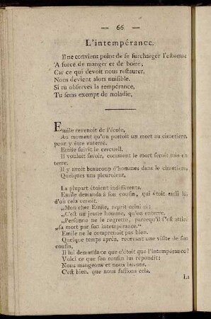 L´intempérance. = Unmäßigkeit.