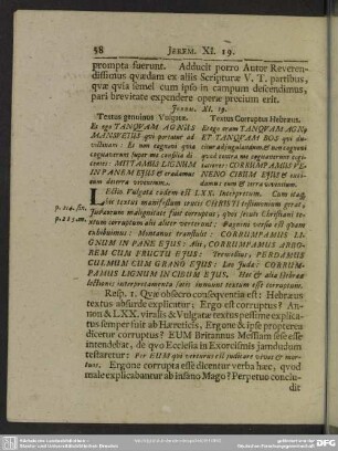 Jerem. XI. 19.