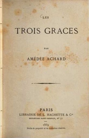 Les trois graces