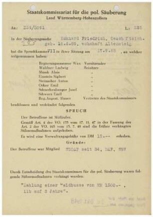 Eckhard, Friedrich