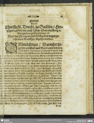Fürbitt