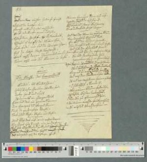 [Die Elemente], Gedichtzyklus, korrigierte Reinschrift, [nach
                              1838]